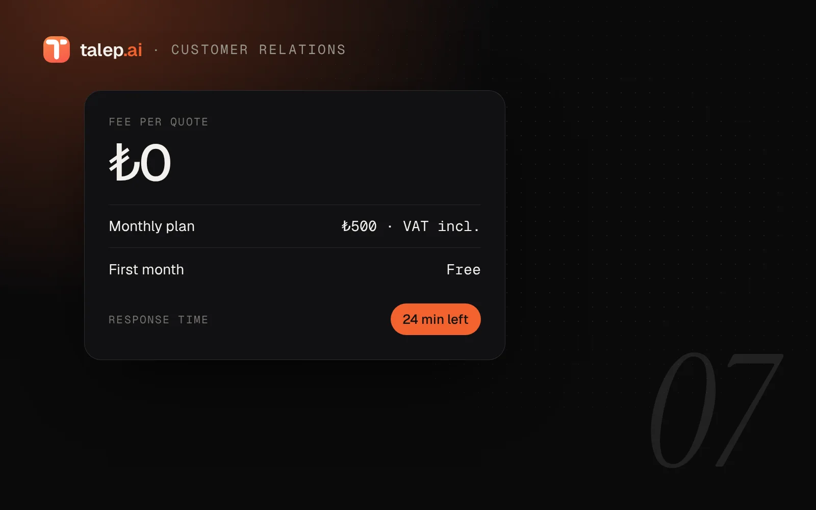Finding Customers Without Paying Per-Quote Fees